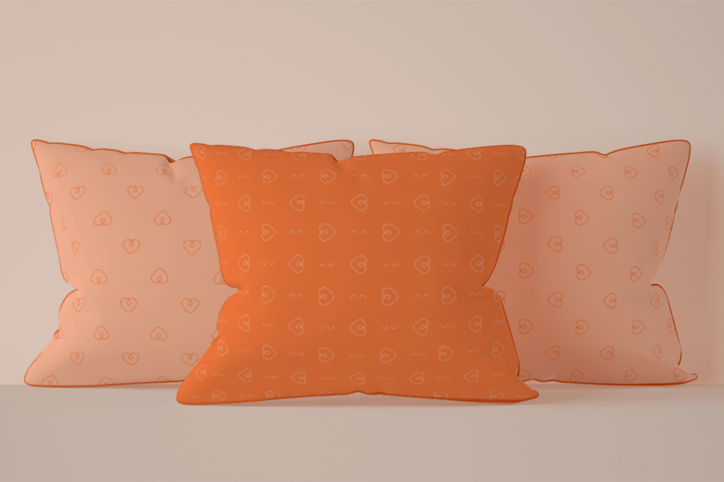 Exemplo de almofada para a Baby Fadel